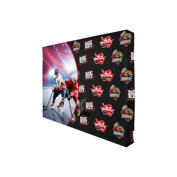 Pop-Up Straight Display Wall